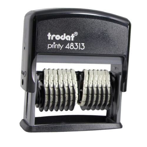 TRODAT TR-1546 Rubber Stamp Number 6 Digits 4mm