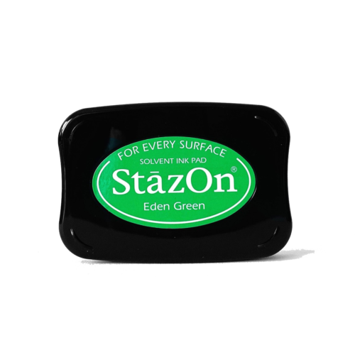 StazOn Olive Green Ink - Stamp pad