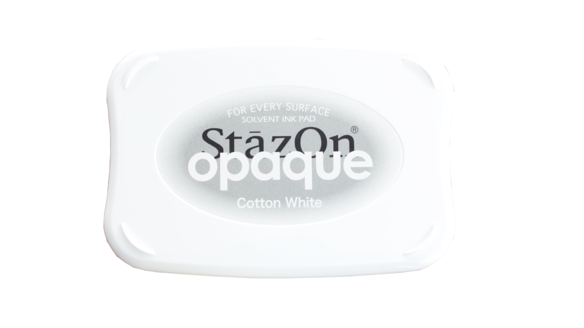 Empty Ink Pad SZ-U01 StazOn Empty ink pad for white opaque ink - โลกตรายาง