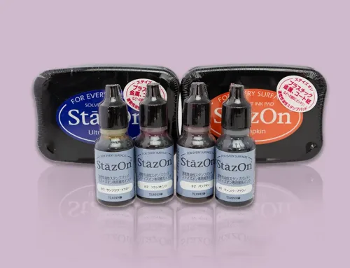 เราสามารถใช้สีอะครีลิคแทนน้ำหมึกตรายางได้หรือไม่?