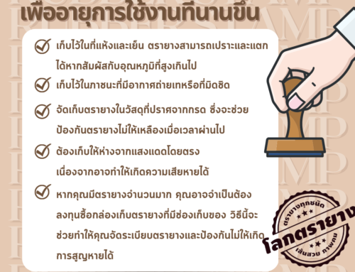 วิธีจัดเก็บตรายางที่ถูกต้องเพื่ออายุการใช้งานที่นานขึ้น